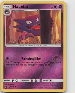 Pokemon Haunter 37/111 UC Crimson Invasion Reverse Holo NM - Image 1