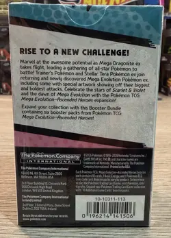 Pokemon TCG- Mega Evolution Ascended Heroes Booster Bundles SEALED - Image 2