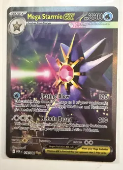 Mega Starmie ex Pokemon TCG Perfect Order 118/088 Special Illustration Rare - Image 1