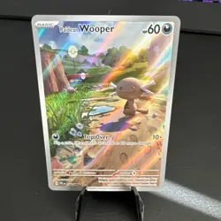 Pokemon TCG Paldean Wooper 102/094 Phantasmal Flames Playset NM - Image 1