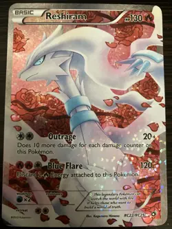 Reshiram Full Art RC22/RC25 Pokemon Legendary Treasures: Radiant Collections - Image 1