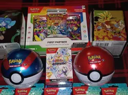(14×) Pokemon SEALED LOT- Series 1/Prismatic BB/Pokeball/Tin/Knockout/S. Sparks - Image 4