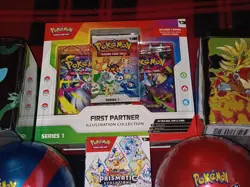 (14×) Pokemon SEALED LOT- Series 1/Prismatic BB/Pokeball/Tin/Knockout/S. Sparks - Image 5
