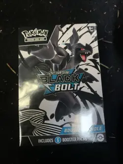 Pokemon TCG Scarlet Violet Black Bolt Booster Bundle New Sealed - Image 1