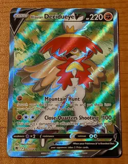 Hisuian Decidueye V 2022 Pokemon TCG Sword & Shield Astral Radiance 173/189 - Image 1