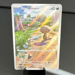 Pokemon TCG Paldean Wooper 102/094 Phantasmal Flames Playset NM - Image 1