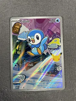 Pokemon Piplup #042 Promo from First Partner Illustration Collection Series 1! - Image 1