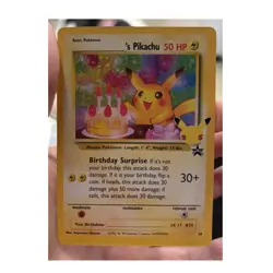 Pokemon Birthday Pikachu Holo celebrations - Image 1