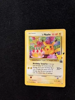 Pokemon Birthday Pikachu Holo celebrations - Image 3