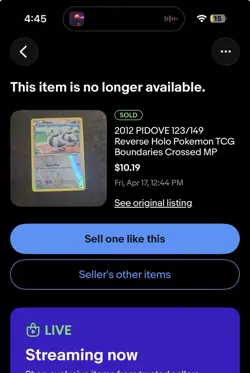 PIDOVE 123/149 Reverse Holo Pokemon Boundaries Crossed✨🔥SHIPS FAST💨+FREE GIFT - Image 2