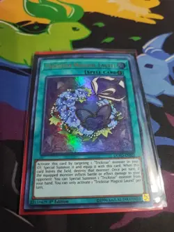 Yugioh - Trickstar Magical Laurel (Ultra Rare) (1st Edition) - DUPO-EN022 P - Image 1