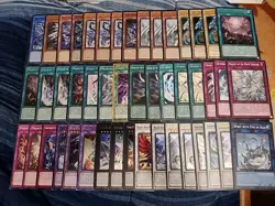 Yugioh 47 Card Primite Blue-Eyes Deck Core Lordly Lode Maiden Sage Wishes - Image 1