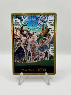 One Piece CCG Egghead Crisis OP14 Gold Don!! English - PACK FRESH MINT - Image 1