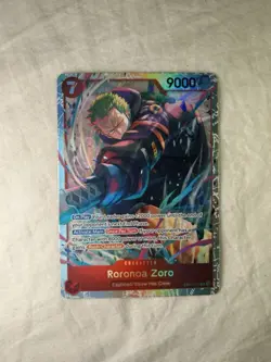 One Piece Roronoa Zoro EB04-007 SR ENGLISH OP15 - Image 1