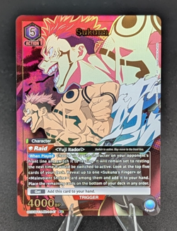 Union Arena Sukuna UE03BT/JJK-1-047 (R*) - UE03BT: Jujutsu Kaisen (UE03BT) - Image 1