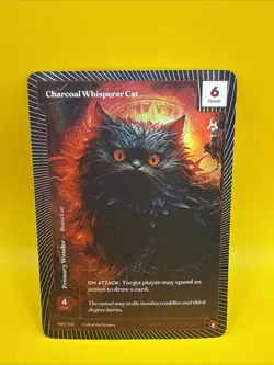Wonders of The First Charcoal Whisperer Cat Epic Rare Call Of The Stones - Image 1