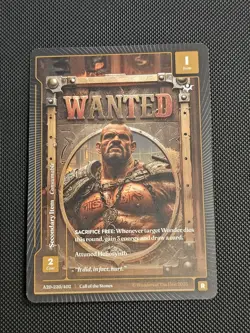 Wonders of the First Wanted Call of the Stones #A20-220/402 R - Image 1