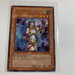 Yugioh - Shadow Tamer - Rare 1st Edition Vintage NM pack Fresh LOB-025 - Image 1
