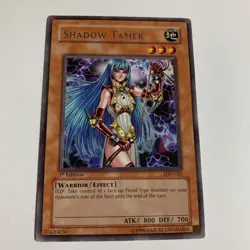 Yugioh - Shadow Tamer - Rare 1st Edition Vintage NM pack Fresh LOB-025 - Image 2
