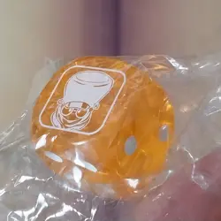 Yugioh TCG Official Legendary Duelists JUNK SYNCHRON Orange Dice NEW & SEALED - Image 2