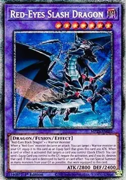 Yugioh MP25-EN031 Red-Eyes Slash Dragon Starlight Rare MINT - Image 1