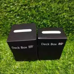 1 Box Game Trading Card Box, Solid Color Card Box, Card Holder Storage Box For T - Image 1