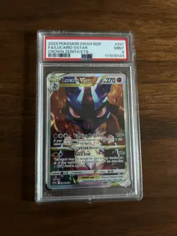 Lucario VSTAR SWSH291 Holo PSA Mint 9 Sword & Shield Promo Card - Image 1