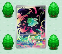 Pokemon - Bulbasaur (Mega Evolution Stamped) - 133/132 - Promo - Holo NM - Image 1