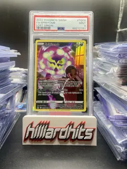 Spiritomb 2022 Pokemon Sword & Shield Lost Origin #TG09 PSA 9 - Image 1