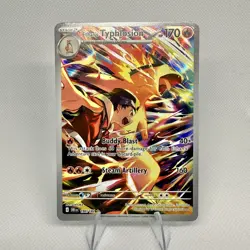 Pokemon Ethan's Typhlosion 190/182 Illustration Rare SV:10 Destined Rivals - NM - Image 1