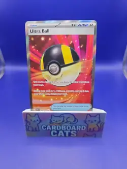 Pokemon TCG Item Ultra Ball Secret Rare Ascended Heroes 264/217 - Image 1