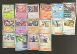 Pokemon TCG Prismatic Evolutions 203 Card Lot- Master Set Starter - Image 3