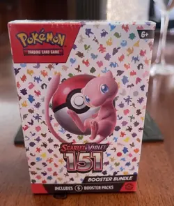 Pokemon TCG Scarlet & Violet 151 Booster Bundle Sealed New (6 packs) - Image 1