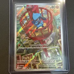 Pokemon TCG Riolu Illustration Rare Pokemon center promo - Image 1