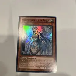 Konami Yu-Gi-Oh! Maiden with Eyes of Blue SDBE-DE017 German Tuner Foil Saga - Image 1
