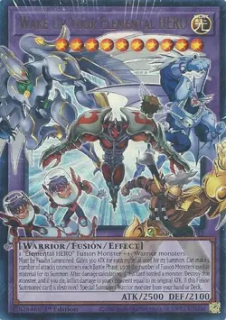 Wake Up Your Elemental HERO 1st Edition Ultra Rare RA05-EN142 Yu-Gi-Oh! Full ART - Image 1