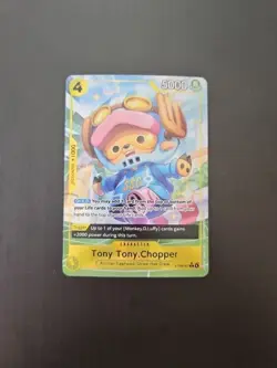 Tony Tony Chopper ST29-007 Parallel Starter Deck Promo One Piece Card English - Image 1