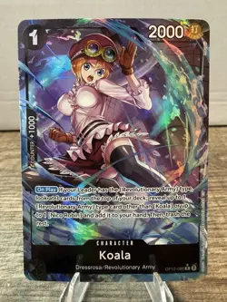 ONE PIECE Koala (Alt Art) OP12-086 R Legacy of the Master English - Image 1