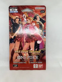 One Piece EB-03 Heroines Edition Sleeved Booster Pack New Factory Sealed - Image 1