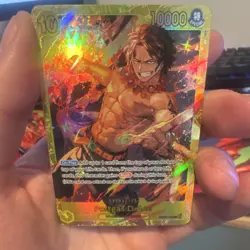 Bandai Portgas D. Ace OP07-119 One Piece CCG Special Foil Full Art 10000 Power - Image 1