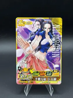 Nico Robin IC6-10 OnePy Berry Match Bandai Japanese One Piece Lightly Played - Image 1