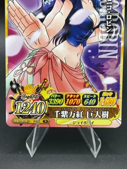 Nico Robin IC6-10 OnePy Berry Match Bandai Japanese One Piece Lightly Played - Image 3
