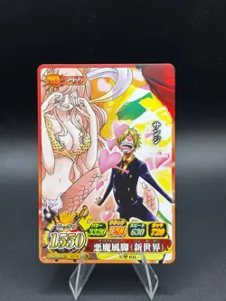 Sanji IC3-10 OnePy Berry Match Bandai Japanese One Piece Lightly Played - Image 1