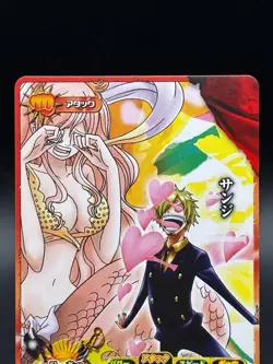 Sanji IC3-10 OnePy Berry Match Bandai Japanese One Piece Lightly Played - Image 2