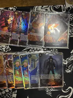 One Piece TCG 17 Black SR Lot Various Sets & Reprints English - Image 3