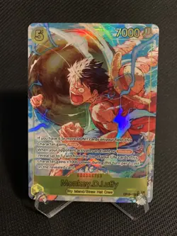 One Piece Monkey D.Luffy Alt Art OP15-119 Adventure on Kami's Island Pack Fresh - Image 1