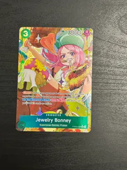 2024 Bandai One Piece Card Game Promo Jewelry Bonney Holo Alternate Art Promo - Image 1