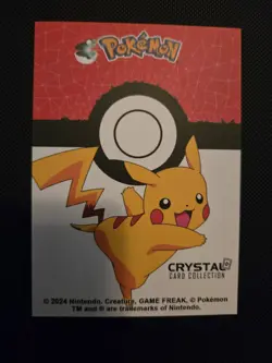 Pokemon Hypno Holo Card #097 Crystal Card Collection Nintendo Non TCG - Image 2