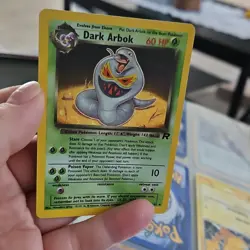 Pokemon Dark Arbok Wotc Promo Promo 19/82 60 HP Regular Stamped English Card - Image 4