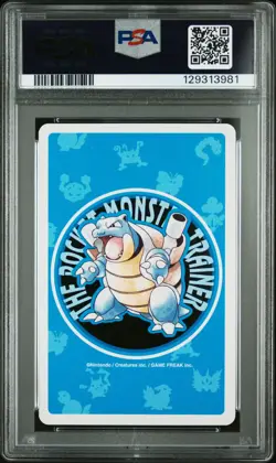 1998 POKEMON BLUE VERSION PLAYING CARDS 127 PINSIR JACK OF HEARTS PSA 9 - Image 2
